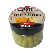  BritBaits Fluo Wafters Dumbell Vajsav-Keksz 8mm csali