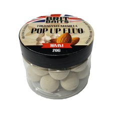  BritBaits Pop Up fluo Fokhagyma-Mandula 16 mm csali