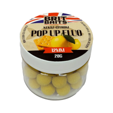  BritBaits Pop Up fluo Keksz-Citrom 12 mm csali