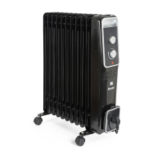 Bromo olajradiátor fekete, 11 elem, 2500 W (RO60G2111) fűtőtest, radiátor
