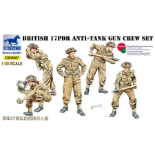  Bronco 17pdr Anti-Tank Gun Crew Set 1:35 (CB35087) makett