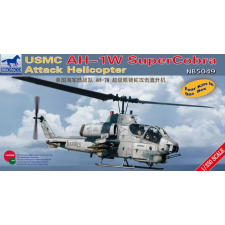  Bronco USMC AH-1W Super Cobra Attack Helicopter 1:350 (NB5049) makett