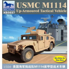  Bronco USMC M-1114 UP-Armoured Vehicle 1:350 (NB5037) makett