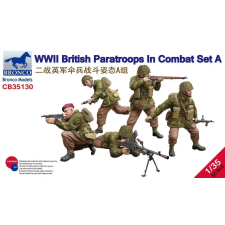  Bronco WWII British Paratroops in Combat Set A 1:35 (CB35130) makett
