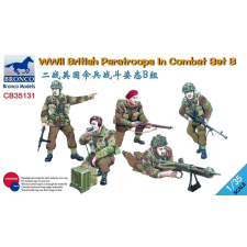 Bronco WWII British Paratroops in Combat Set B 1:35 (CB35131) makett