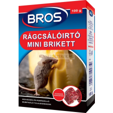 Bros Rágcsálóírtó mini brikett 100g. tisztító- és takarítószer, higiénia
