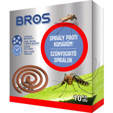 Bros Szúnyogirtó és riasztó spirál 10db-os tisztító- és takarítószer, higiénia