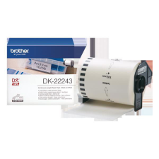Brother DK22243 Brother kerek papír etikett címke szalag 102mm x 30,48m öntapadós etikett