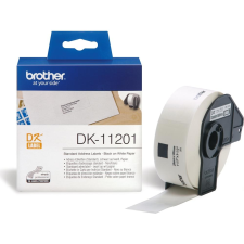 Brother DK-11201 elővágott öntapadós címke 400db/tekercs 29mm x 90mm White etikett