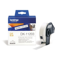 Brother DK-11203 (300 db/tekercs) előválogatott öntapadós címke nyomtató kellék