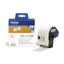 Brother DK-11208 400db/tekercs 38mm x 90mm elővágott fehér öntapadós címke etikett