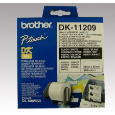 Brother DK-11209 etikett címke 29mm x 62mm 800 db etikett