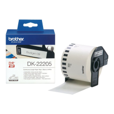 Brother DK-22205 címkéző szalag Fehéren fekete (DK22205) nyomtató kellék