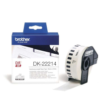 Brother DK-22214 12mm x 30,48m folytonos öntapadós fehér szalagcímke etikett
