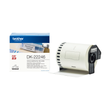 Brother DK-22246 címkéző szalag Fehéren fekete (DK22246) etikett