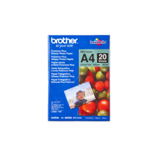  BROTHER Fotópapír BP71GA4, Prémium fényes fotópapír (A4 / 20 lap / 260g/m2) fotópapír