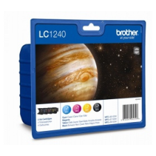 Brother LC1240 Tintapatron BK,C,M,Y (Eredeti) nyomtatópatron & toner