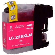 Brother LC225XL M magenta festékpatron - utángyártott chipes 15ml J4120DW J4420DW J4620DW J5320DW J5620DW nyomtatópatron & toner