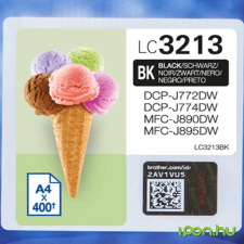 Brother LC3213BK EREDETI nyomtatópatron & toner