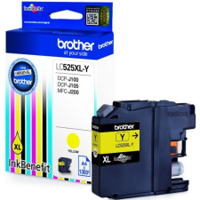 Brother LC525XLY Tintapatron Yellow 12,8 ml 1.300 oldal kapacitás nyomtatópatron & toner