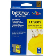 Brother LC980Y tintapatron (Eredeti) nyomtatópatron & toner