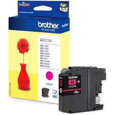 Brother LC-121M, magenta nyomtatópatron & toner