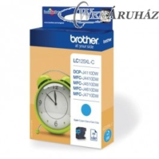 Brother LC 125 [C] tintapatron (eredeti, új) nyomtatópatron & toner