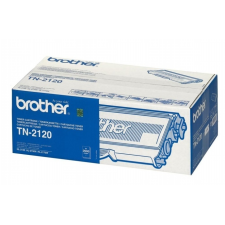 Brother TN2120 Lézertoner HL 2140, 2150N, 2170W nyomtatókhoz, BROTHER fekete, 2,6k nyomtatópatron & toner