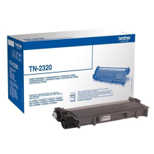 Brother TN2320 Lézertoner HL L2300D, DCP L2500D nyomtatókhoz, BROTHER fekete, 2,6k nyomtatópatron & toner