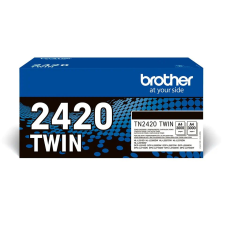 Brother TN2420 Black tonercsomag (TN2420TWIN) nyomtatópatron & toner