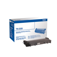 Brother Toner TN-2320, Nagy töltetű - 2600 oldal, Fekete nyomtatópatron & toner