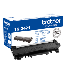 Brother Toner TN-2421, Nagy kapacitású - 3000 oldal, Fekete nyomtatópatron & toner
