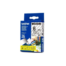 Brother TZE-111 8m laminált Black on Clear P-touch szalag (6mm) nyomtató kellék