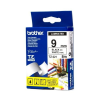 Brother TZE-221 laminált P-touch szalag (9mm) Black on White - 8m