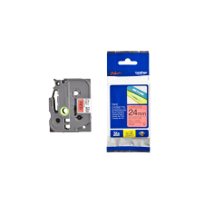 Brother TZE-451 piros alapon fekete eredeti feliratozó szalag (TZE451) nyomtatópatron & toner