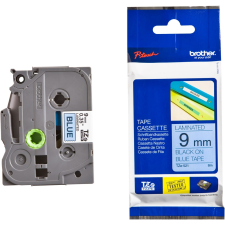 Brother TZE-521 (9mm) Black on Blue - 8m laminált P-touch szalag nyomtató kellék