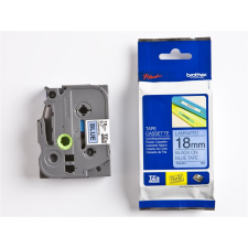 Brother TZE-541 laminált P-touch szalag (18mm) Black on Blue - 8m címkézőgép