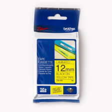 Brother TZE-631 laminált P-touch szalag (12mm) Black on Yellow - 8m címkézőgép