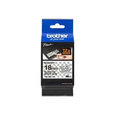 Brother TZE-SE4 Tape Cassette (18mm) Black on White 8m nyomtató kellék