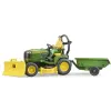 Bruder 1/16 John Deere Fűnyírós traktor
