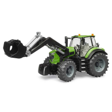 Bruder Deutz 8280 TTV homlokrakodóval (03161) autópálya és játékautó