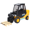 Bruder JCB teleszkópos targonca raklappal (1:16) - Sárga/fekete (BR-02512)