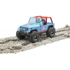 Bruder Jeep Cross Country Racer verseny terepjáró figurával kék