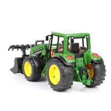 Bruder John Deere 6920 traktor homlokrakodóval (1:16) autópálya és játékautó