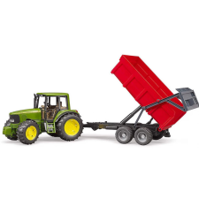 Bruder John Deere 6920 traktor pótkocsival 02057 makett