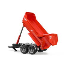 Bruder Krampe hátrabillentő tandem pótkocsi (1:16) (02225) autópálya és játékautó