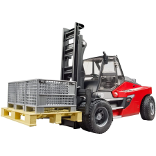 Bruder Linde HT160 Villás emelőgép (1:16) - Szürke (BR-02513) autópálya és játékautó