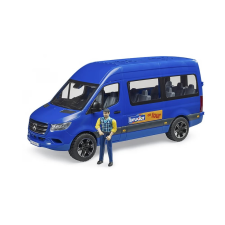 Bruder Mercedes Benz Sprinter turista szállító kisbusz autópálya és játékautó