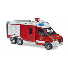 Bruder Mercedes Benz Sprinter tűzoltó autó - Piros (02680) autópálya és játékautó