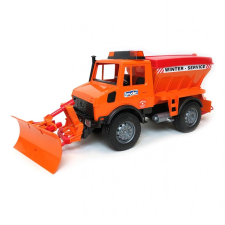  Bruder mercedes benz unimog hókotró és sószóró autópálya és játékautó